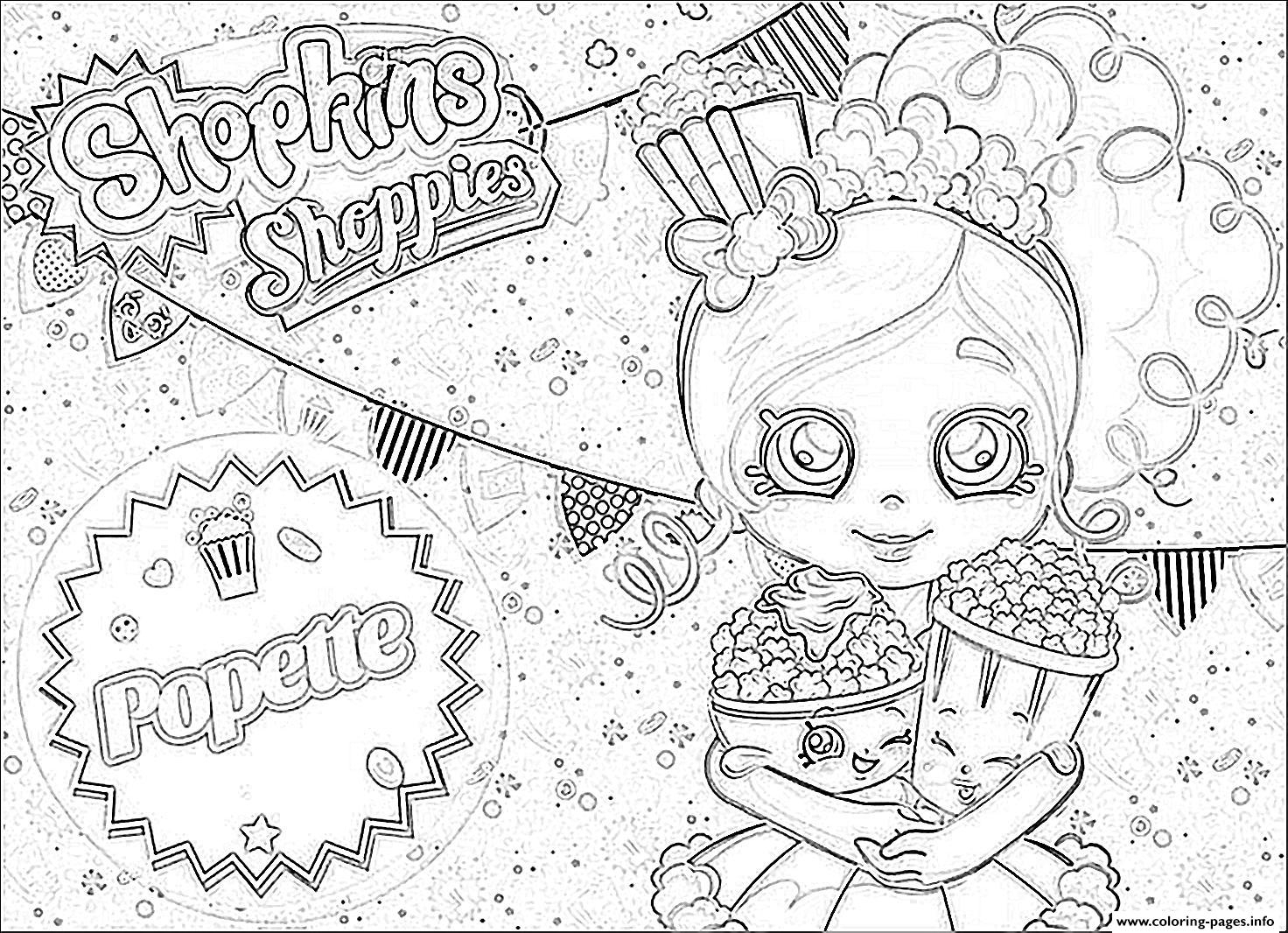 1472x1066 Shopkins Popette Official Coloring Pages Free Printable New
