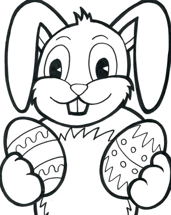 570x714 Coloring Pages For Easter Printable Printable Bunny Coloring Pages