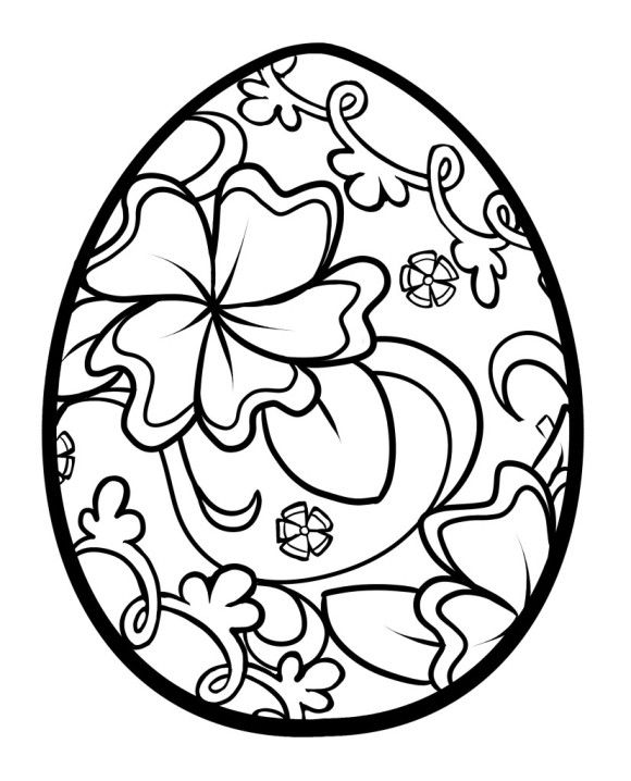 580x718 Stunning Design Easter Coloring Pages Eggs For Kids And Teens