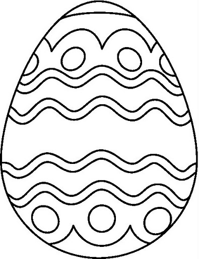 395x512 Easter Egg Printable Coloring Pages Color Bros