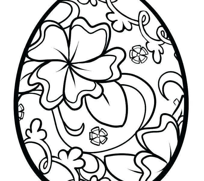 678x600 Free Printable Easter Egg Coloring Pages For Adults Eggs Pictures