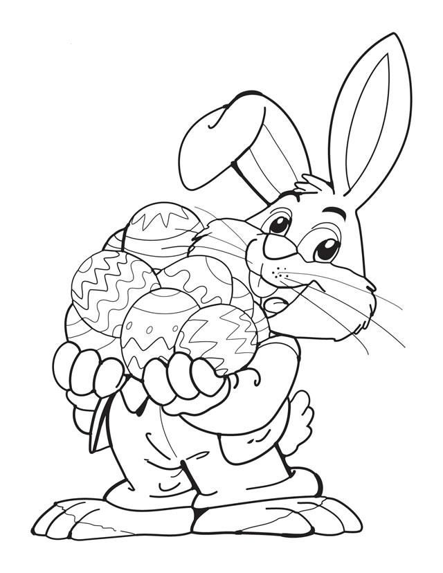 640x828 Printable Easter Themed Coloring Pages For Kids Easter