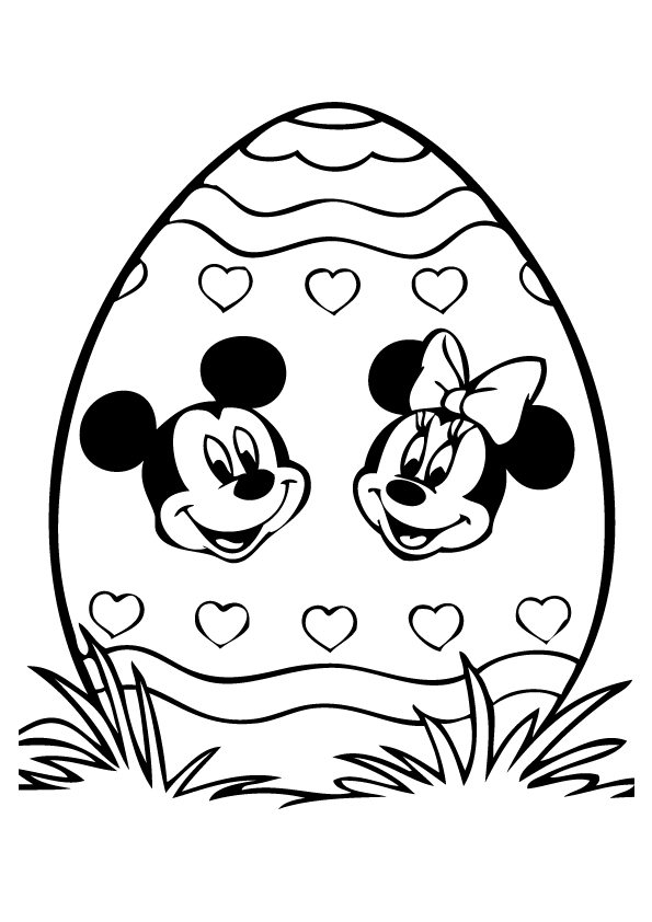 595x842 Coloring Pages Of Easter Eggs Free Printable Easter Egg Coloring