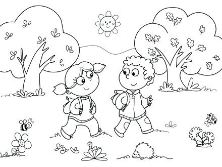 440x330 Educational Coloring Pages Free Printable Kindergarten Coloring