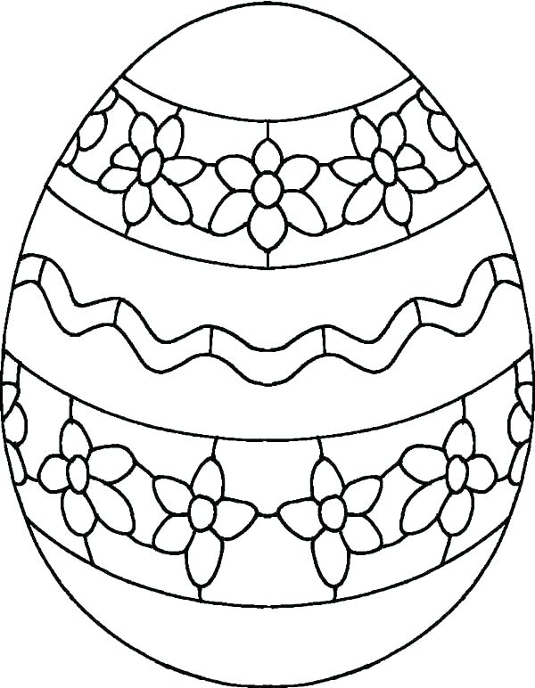 600x772 Egg Coloring Pages Eggs To Coloring Pages Egg Coloring Pages