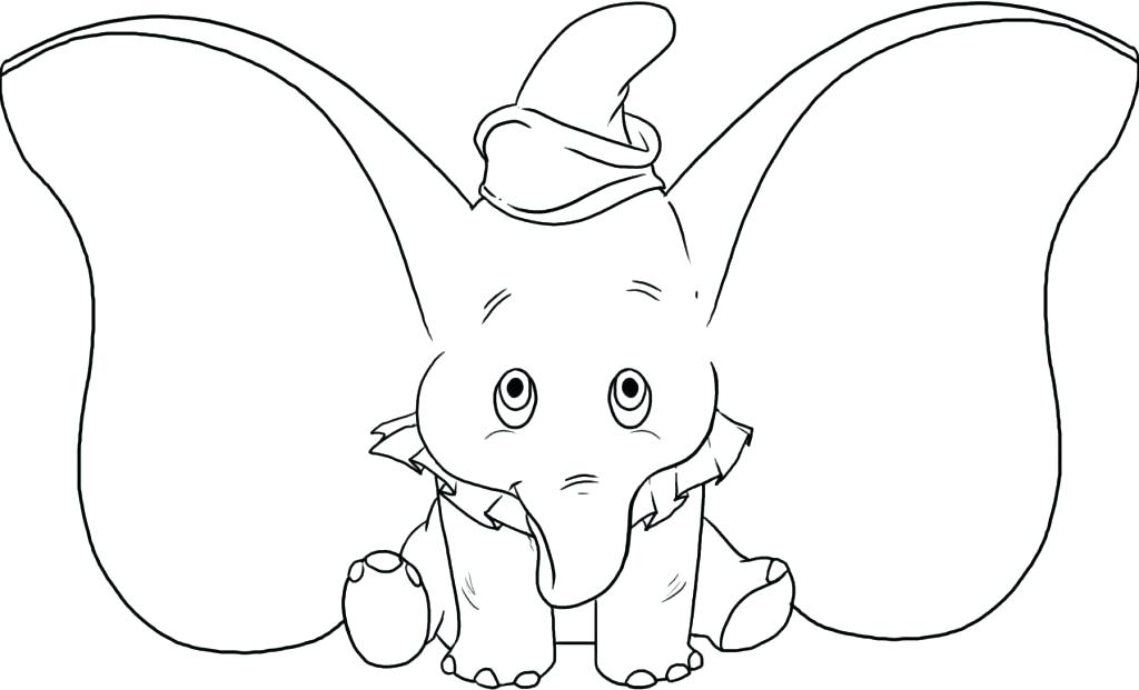 1024x621 Coloring Pages Elephant