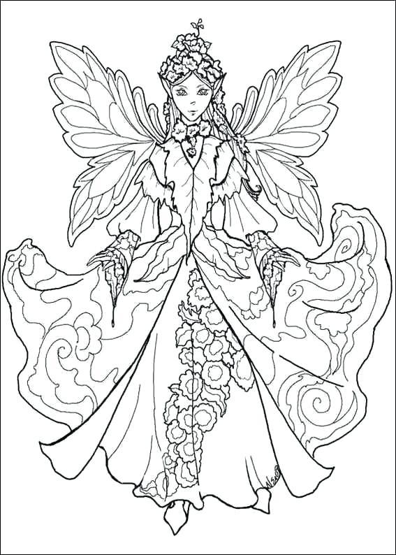 567x794 Fairy Coloring Page Fairy Coloring Pages Best Fairy Coloring Pages