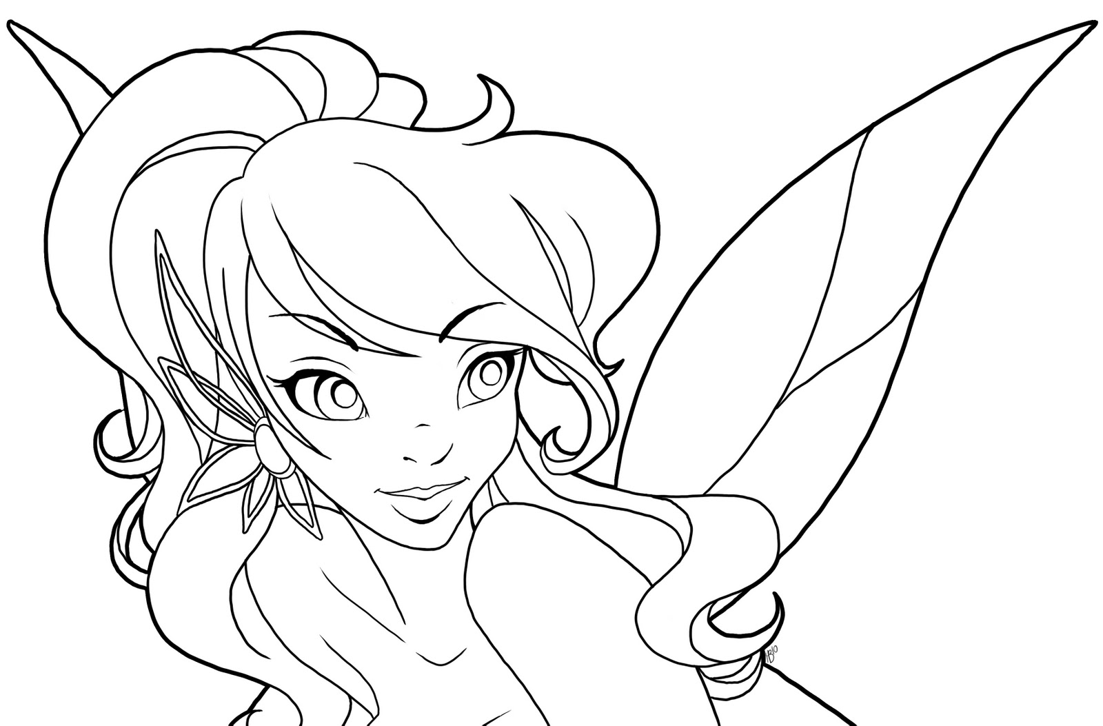 1600x1053 Download Perfect Coloring Pages Of Fairies