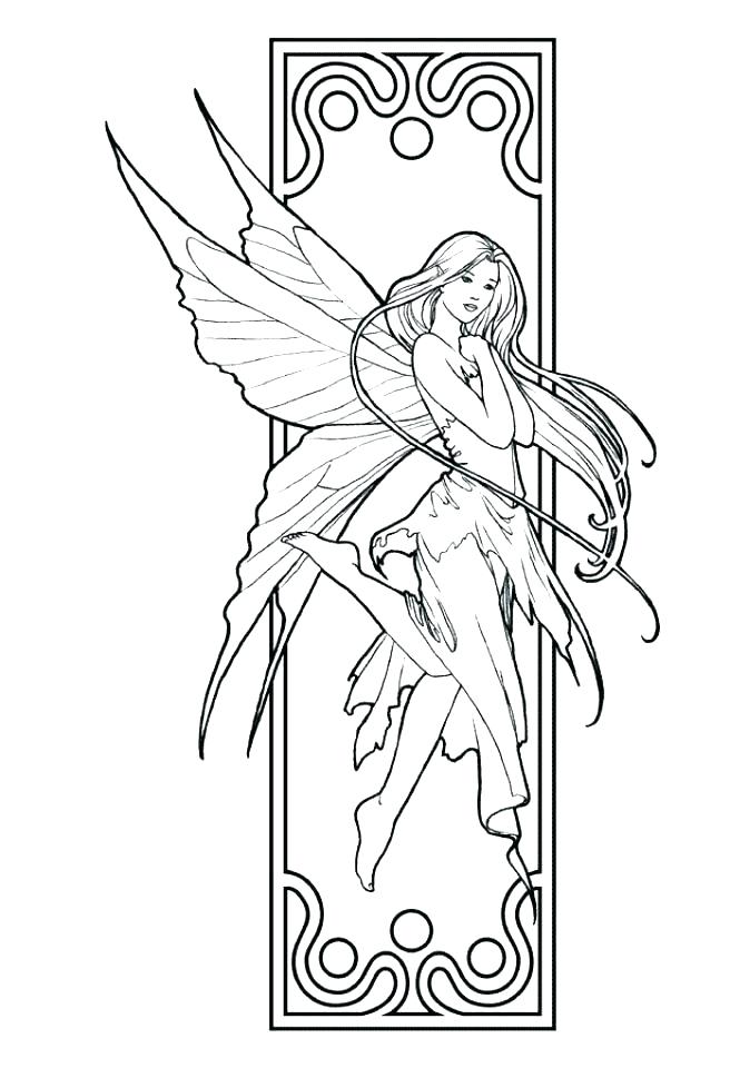 656x960 Free Printable Fairy Coloring Pages For Adults Coloring Book New