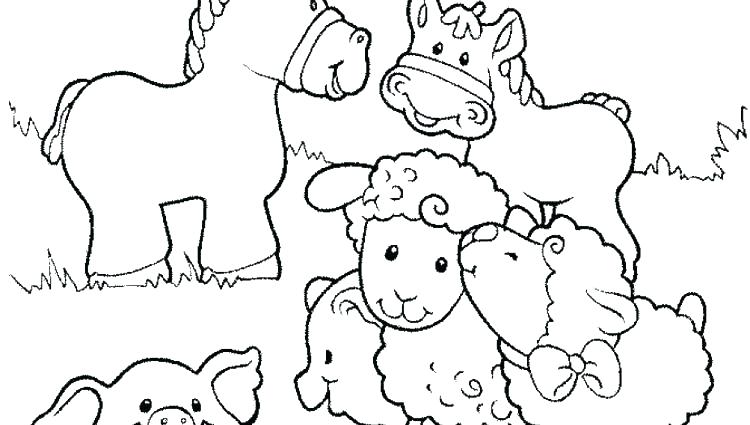 750x425 Farm Animal Coloring Pages Farm Animal Coloring Pages Animals
