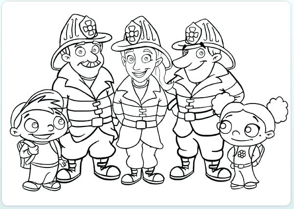 601x428 Fireman Coloring Pages Fireman Coloring Sheet Fire Coloring Pages