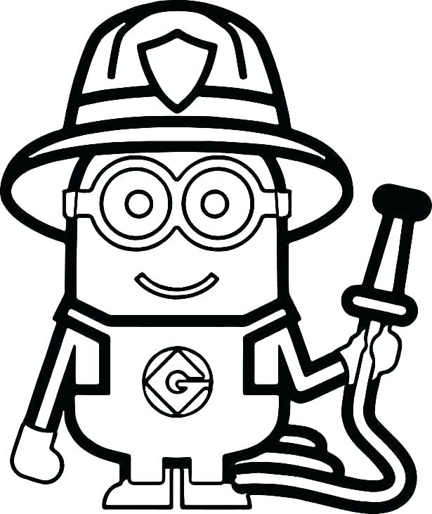 615x731 Fireman Sam Coloring Pages En Fireman Coloring Pages For Kids