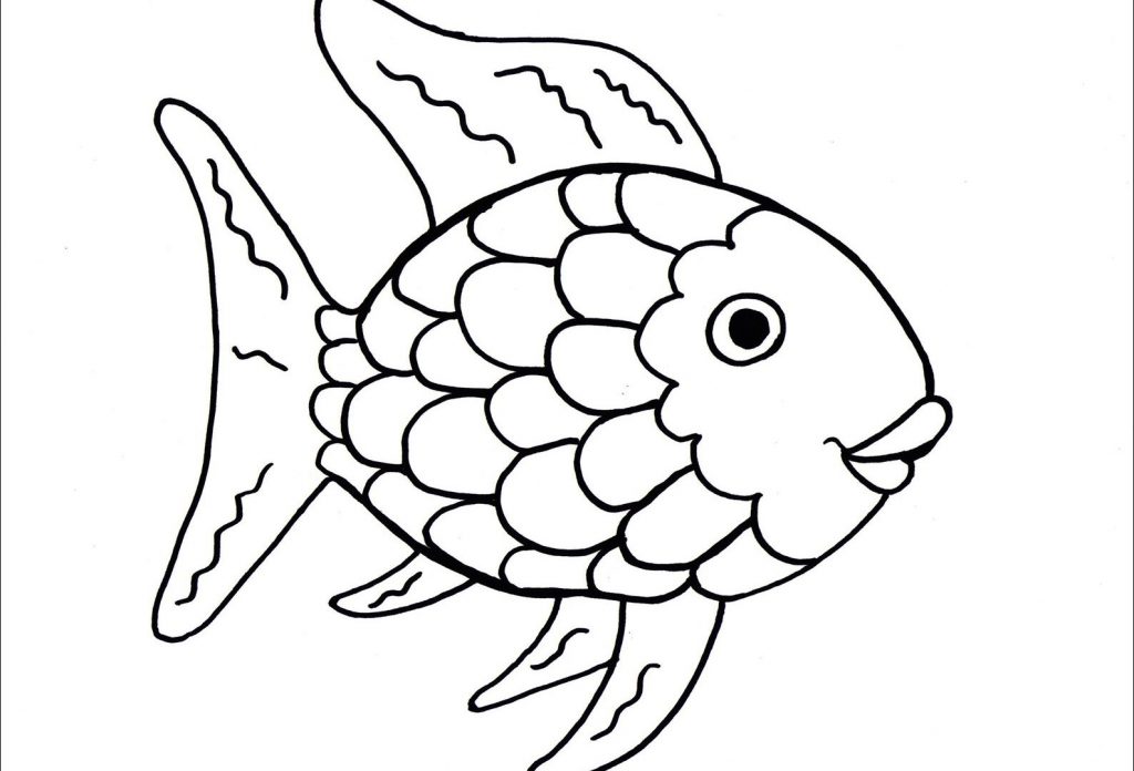 1024x696 Nice Printable Fish Coloring Pages