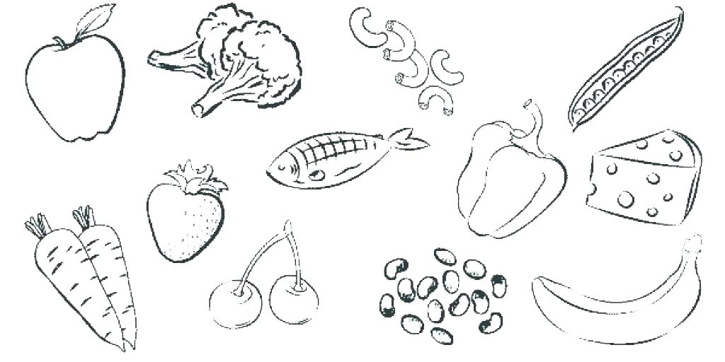 1024x512 Printable Food Coloring Pages Breakfast Coloring Pages Breakfast