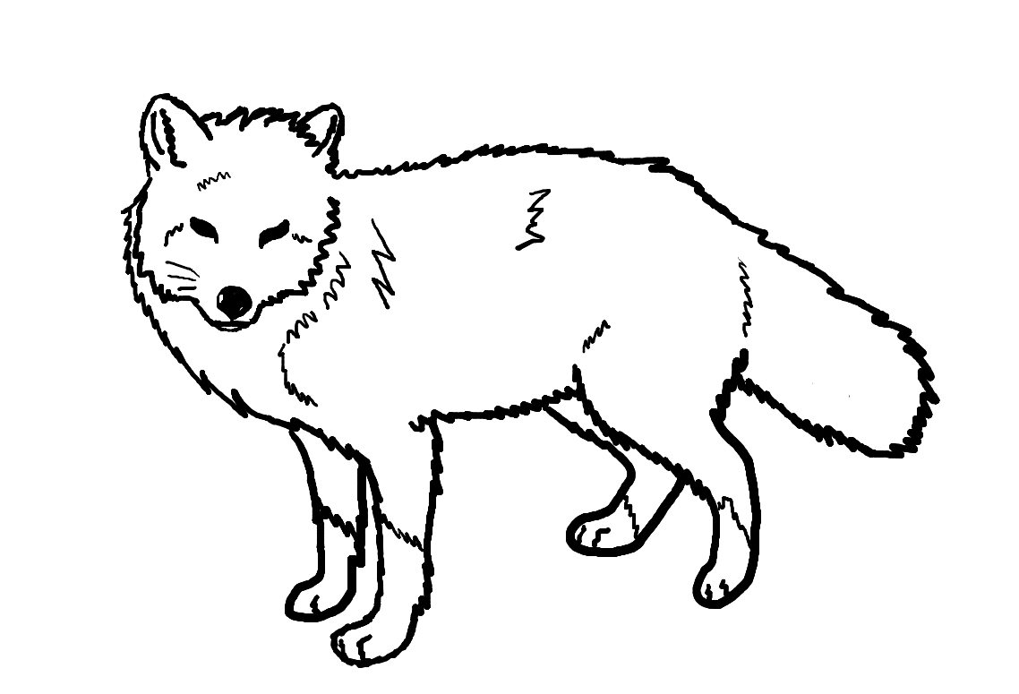 1138x775 Free Printable Fox Coloring Pages For Kids Fox Coloring Pages