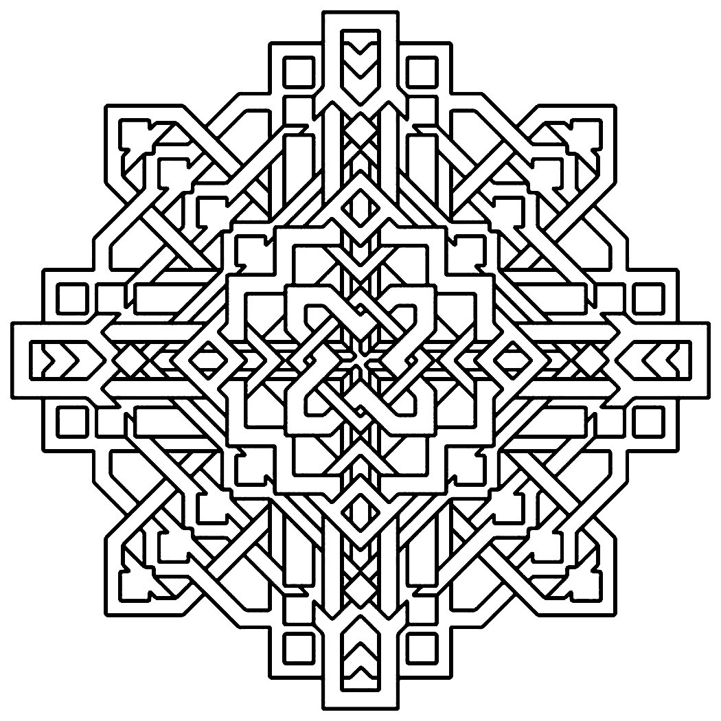 1050x1050 Best Of Free Printable Geometric Coloring Pages For Kids Lovely