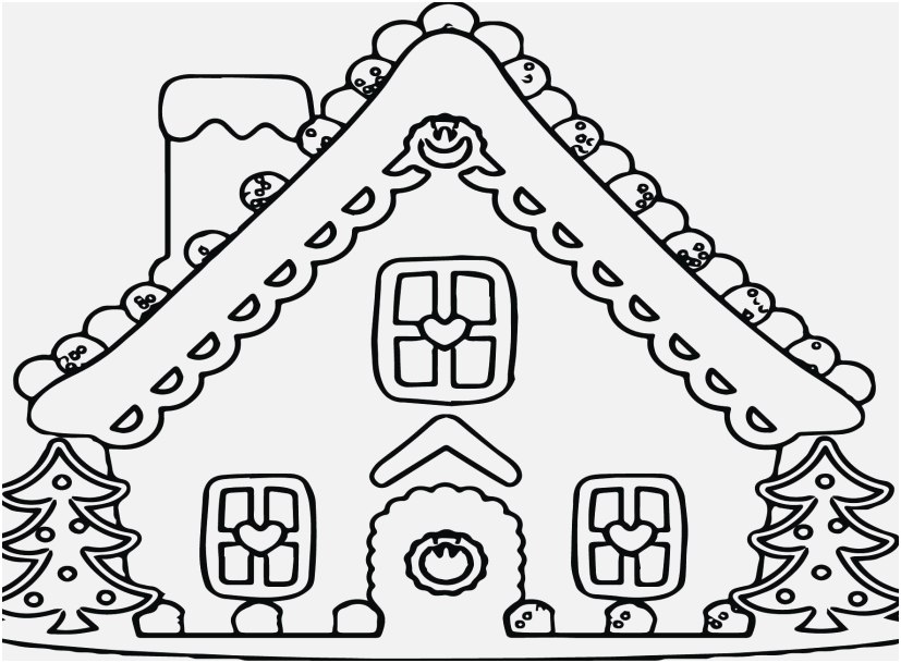 827x609 Gingerbread Coloring Pages View Gingerbread House Coloring Page
