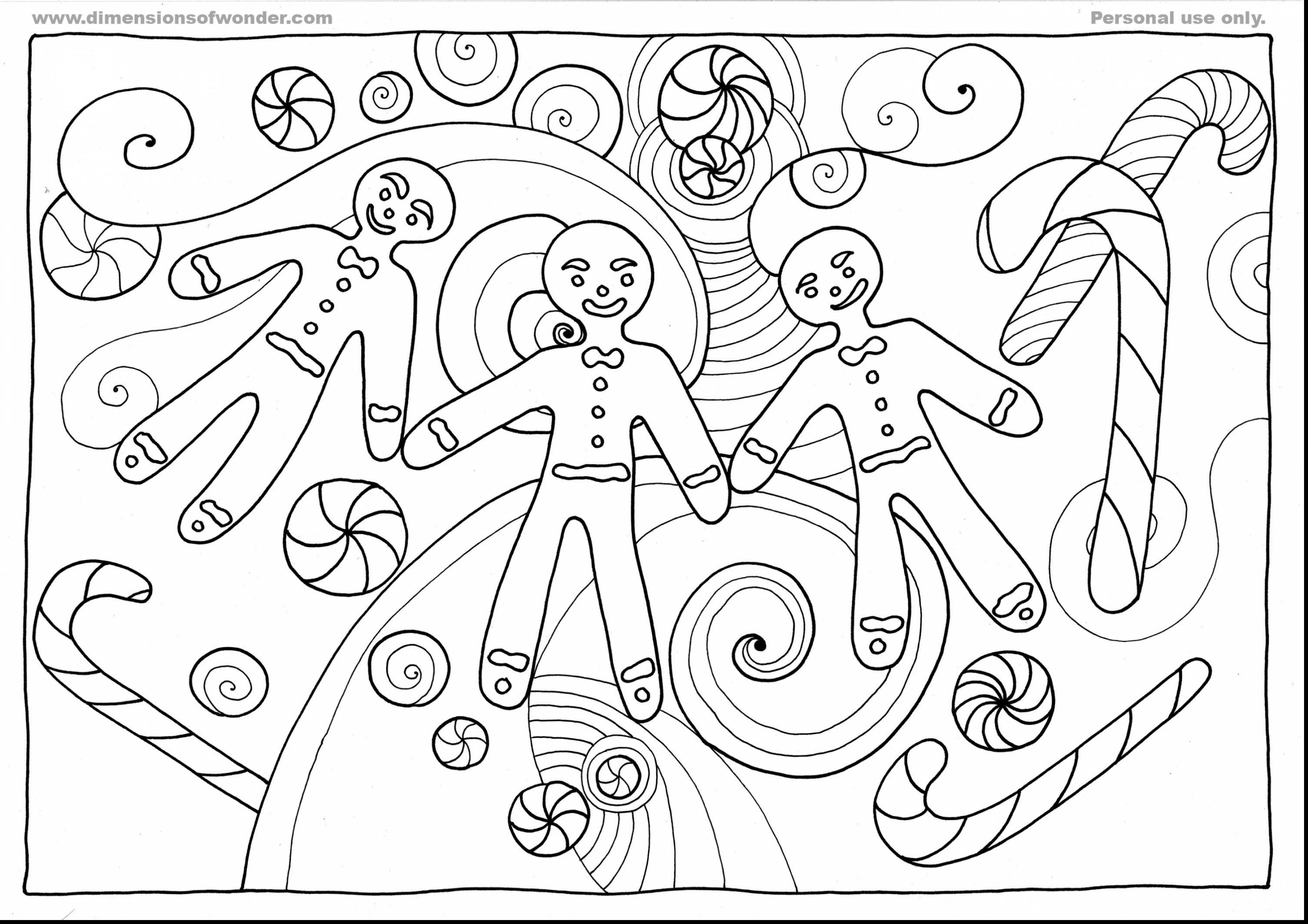 3300x2332 Terrific Printable Gingerbread Man Coloring Pages With Gingerbread