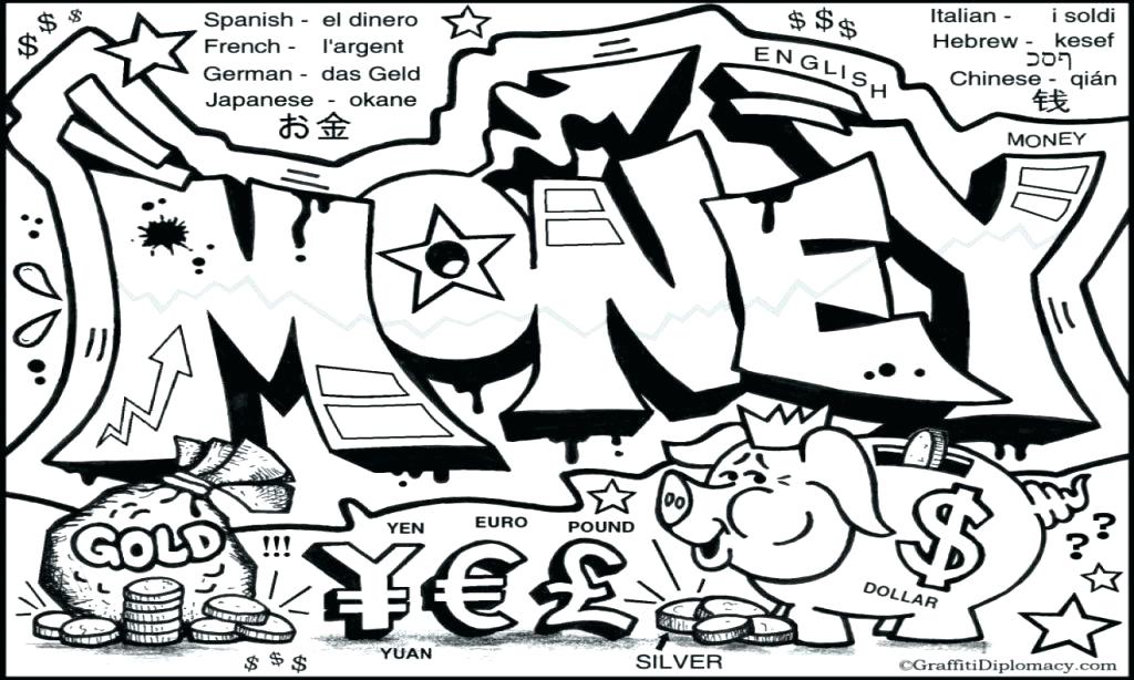 1024x614 Graffiti Coloring Pages Graffiti Words Coloring Pages