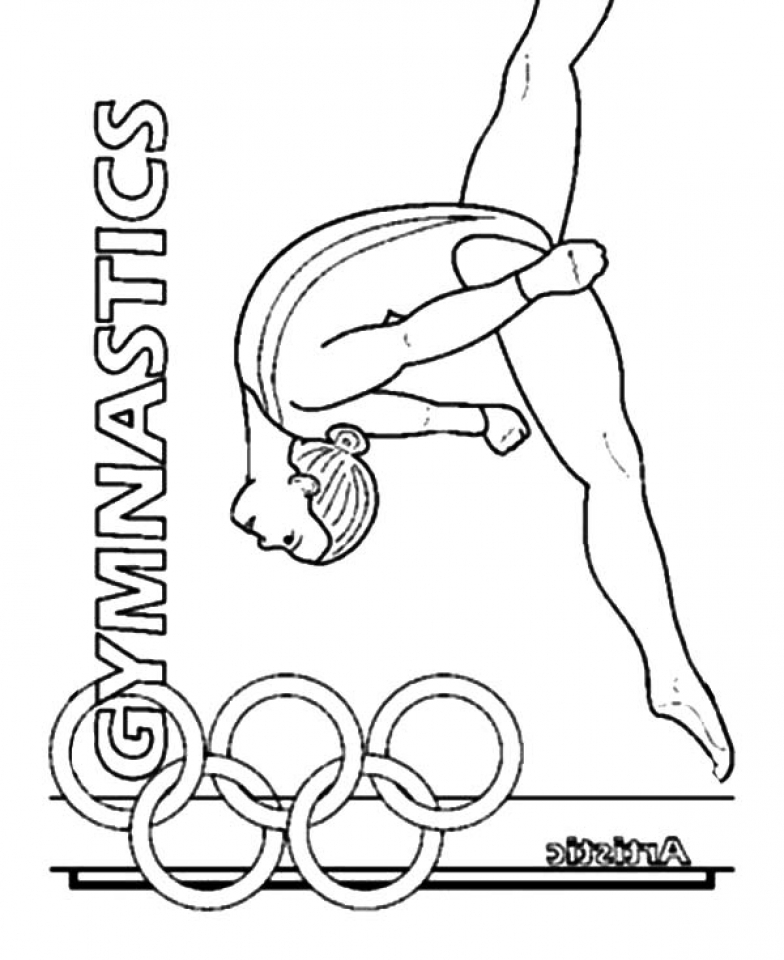 784x960 Get This Printable Gymnastics Coloring Pages !