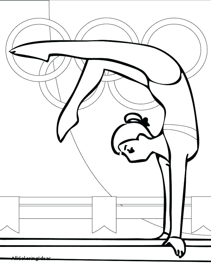 736x952 Gymnastics Coloring Pages Gymnastics Coloring Pages Gymnastics