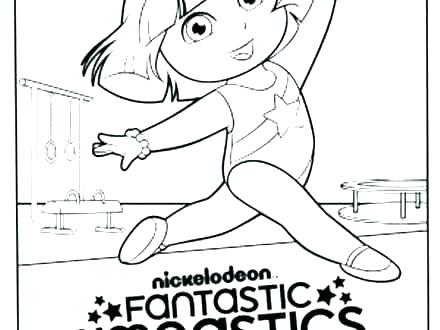 440x330 Gymnastics Coloring Pages Gymnastics Coloring Pages Printable