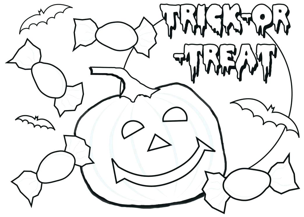 1043x745 Halloween Coloring Pages For Toddlers Free Printable Halloween