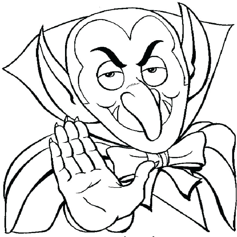 820x820 Printable Halloween Coloring Page Scary Coloring Pages Coloring