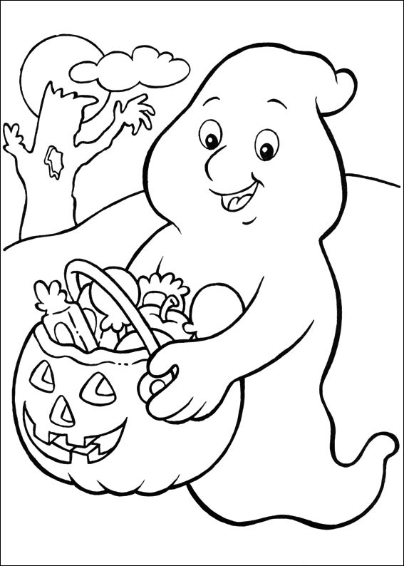 567x794 Halloween Coloring Pages For Children Toddlers In Free Printable