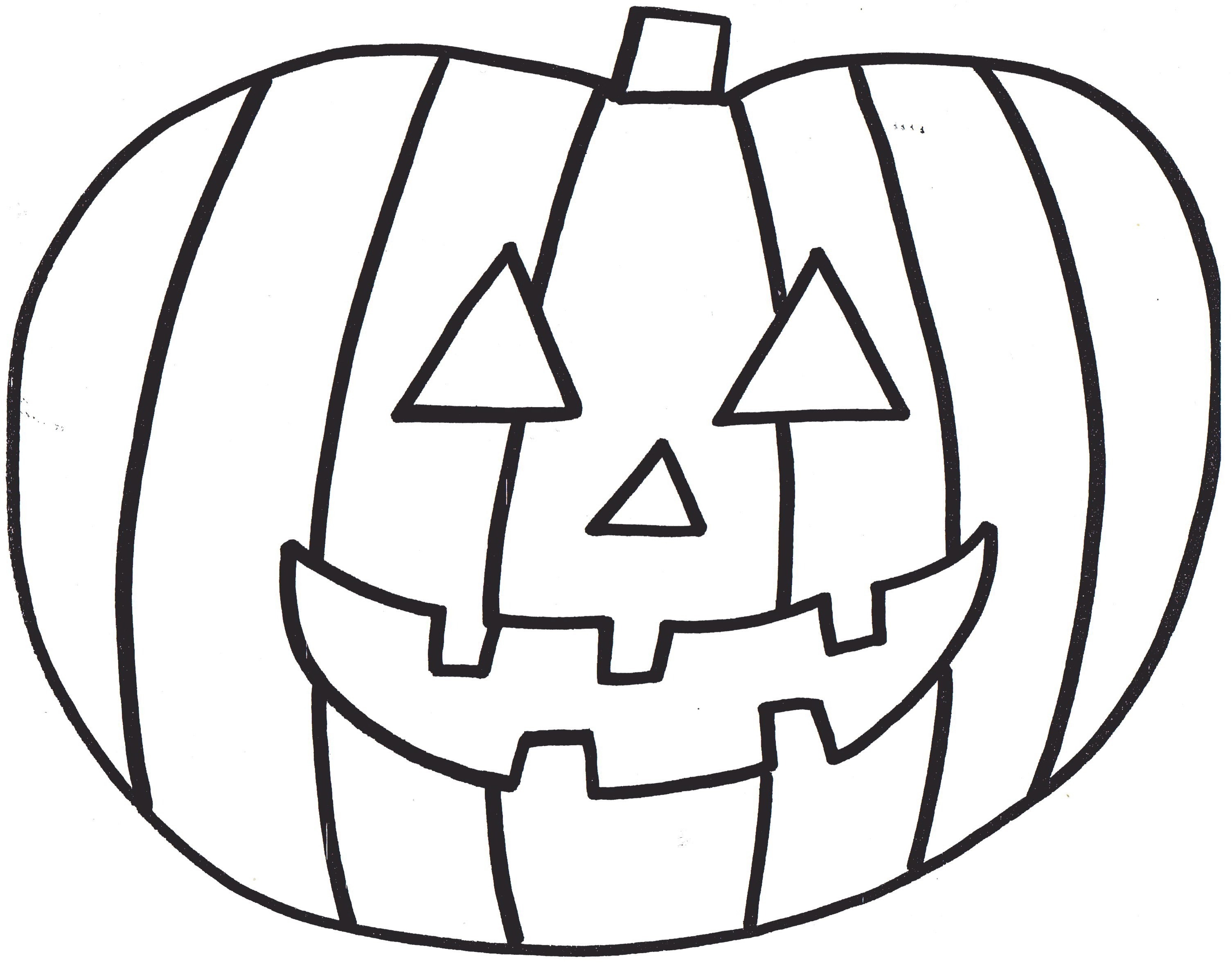 3011x2363 Inspiration Free Printable Halloween Pumpkin Coloring Pages