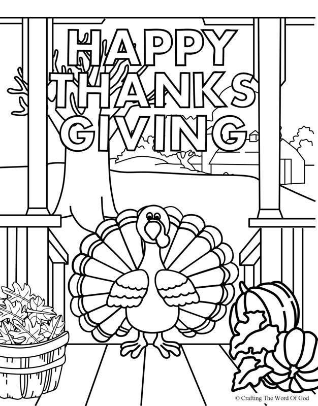 626x800 Happy Thanksgiving Crafting The Word Of God