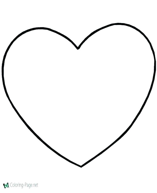 670x820 Free Heart Coloring Pages Related Post Free Printable Valentines