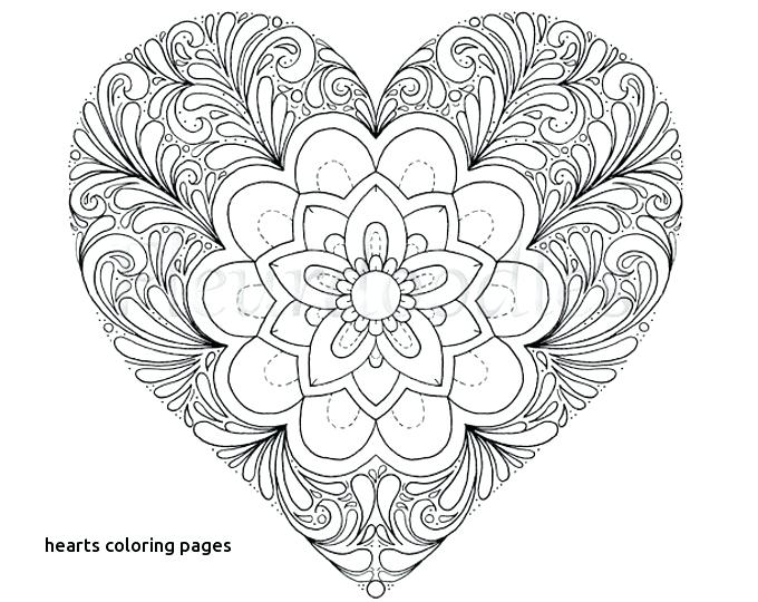 680x540 Coloring Pages Heart Coloring Page Heart Printable Love Colouring