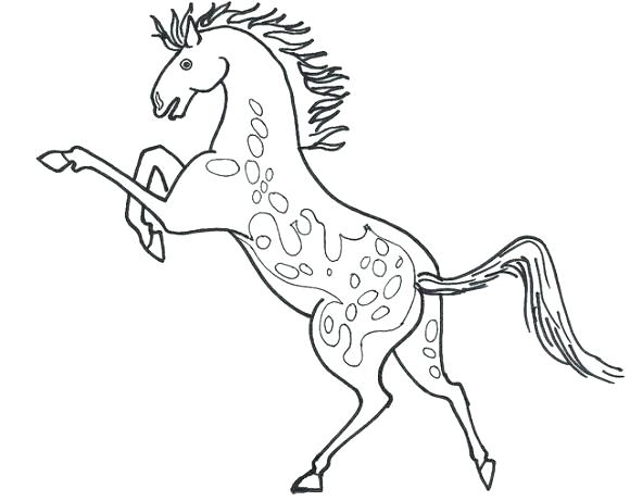 580x461 Mustang Horse Coloring Pages Beautiful Mustang Horse Coloring Page