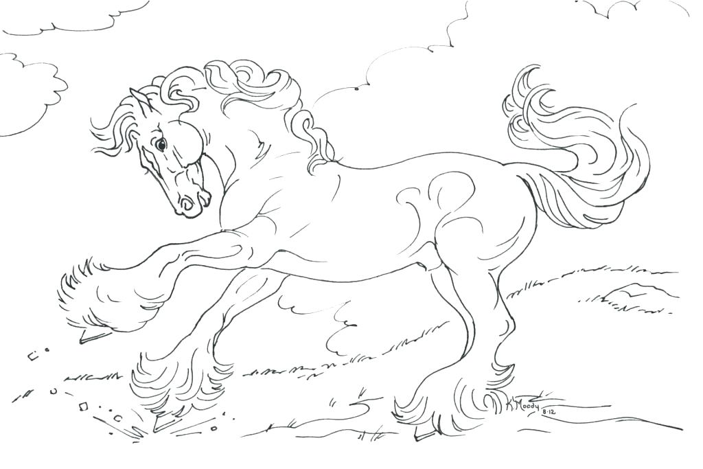 1024x683 Race Horse Coloring Pages Horse Racing Coloring Pages Barrel