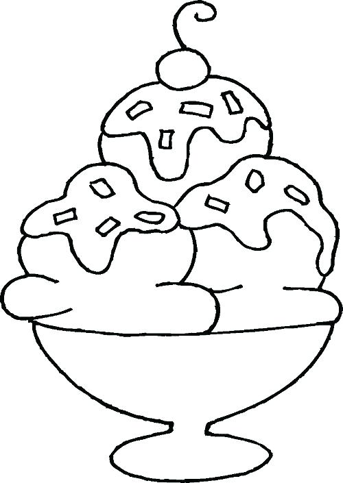 500x705 Ice Cream Coloring Page Ice Cream Coloring Page Coloring Page
