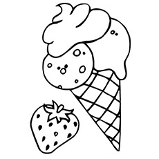 230x230 Top Free Printable Ice Cream Coloring Pages Online
