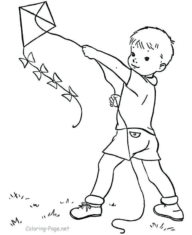 670x820 Printable Kite Coloring Pages For Kids Kite Coloring Page Large