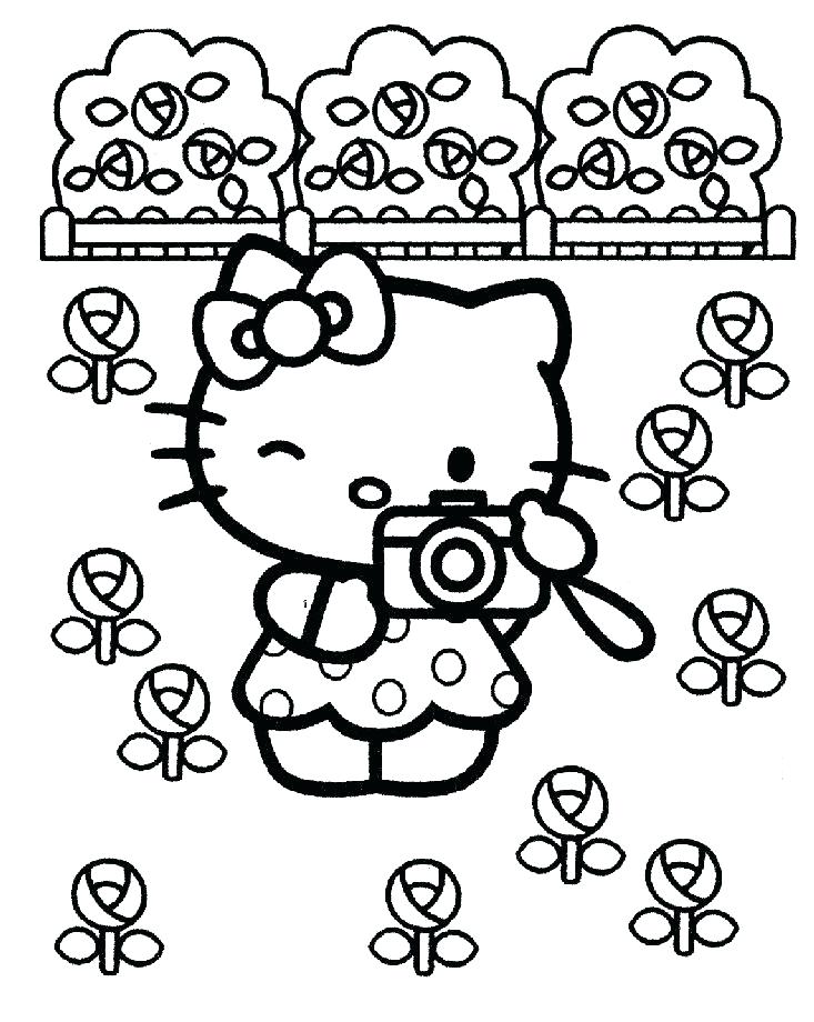 733x920 Printable Hello Kitty Coloring Pages Printable Kitty Coloring