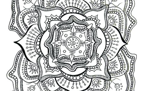 469x304 Mandala Printable Coloring Pages Adult Coloring Pages Mandala