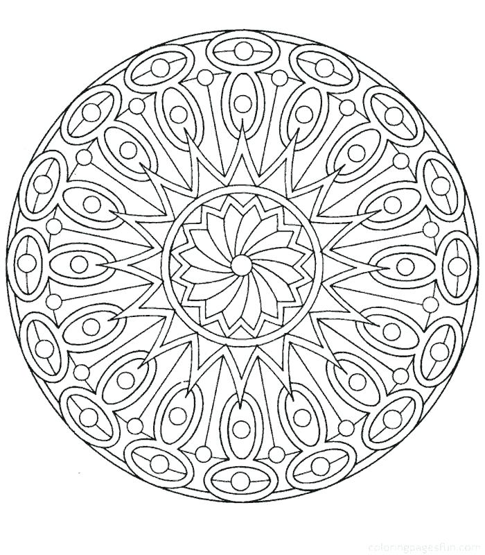 Printable Mandala Coloring Pages For Adults at GetDrawings | Free download