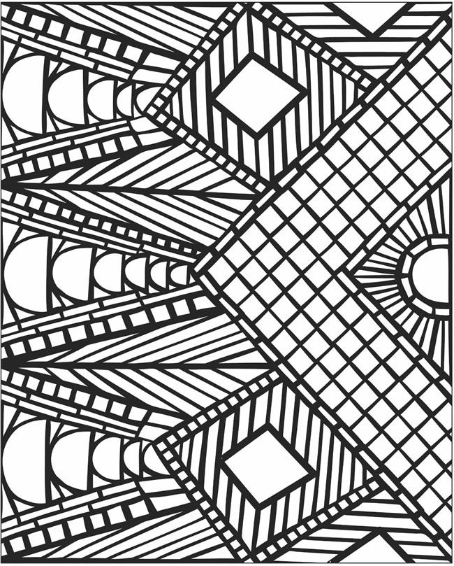 650x809 Am Luxury Mosaic Coloring Pages To Print