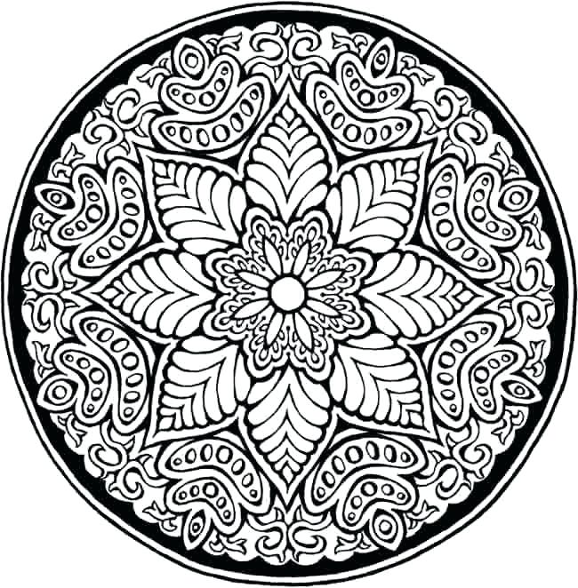 650x662 Mosaic Coloring Pages For Adults Free Printable Mosaic Coloring