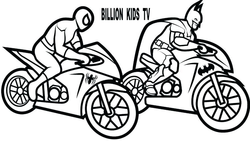 878x494 Motorcycle Color Pages Motorcycle Coloring Pages Also Free