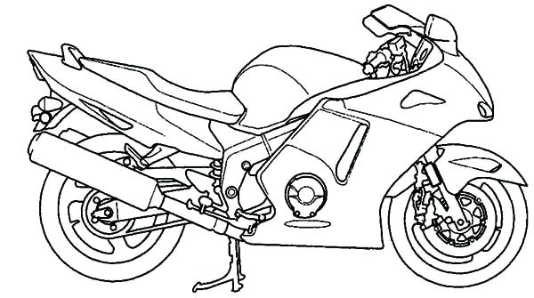600x335 Coloring Pictures Of Motorcycles Motorcycle Coloring Pages