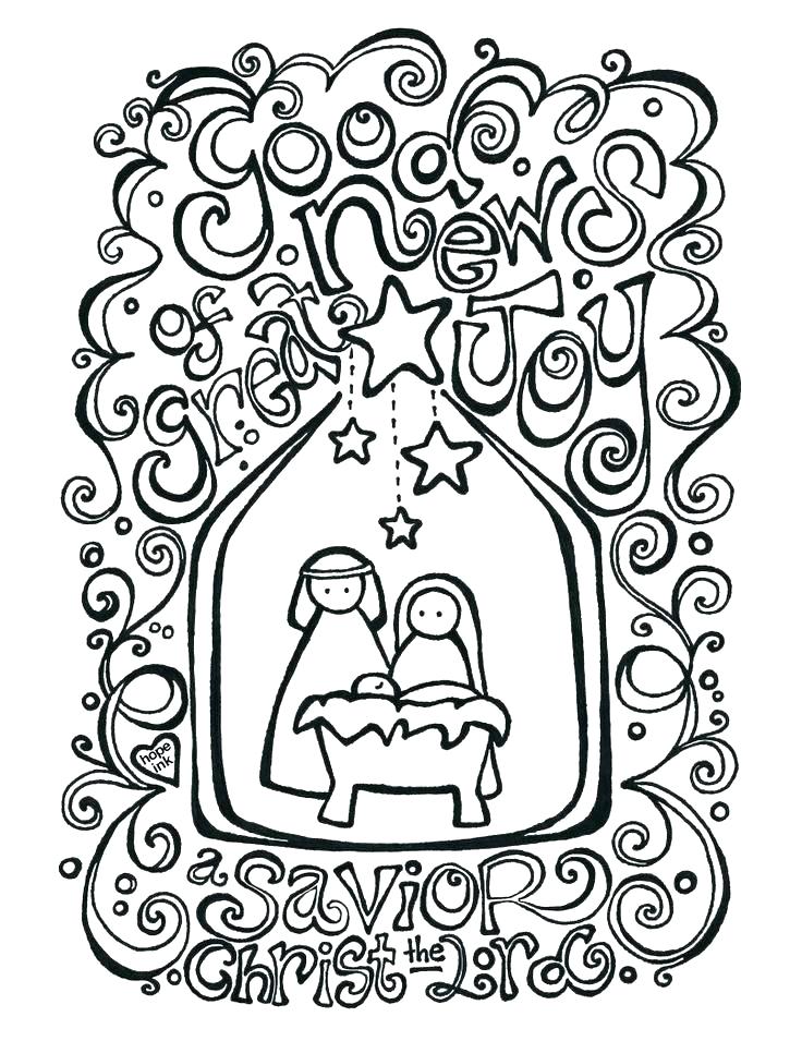 736x955 Free Printable Nativity Coloring Pages Nativity Coloring Page