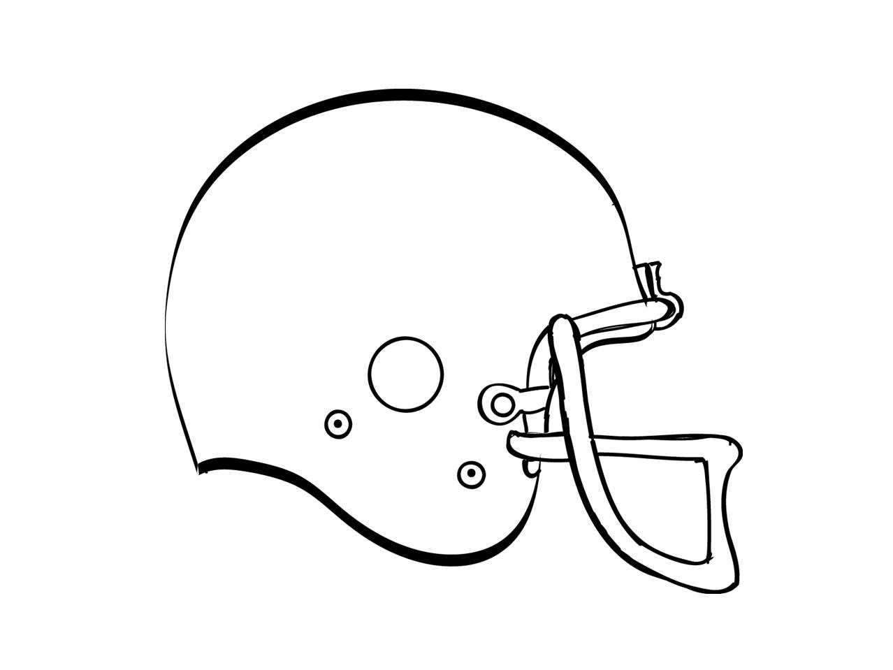 1278x959 Nfl Helmet Drawing