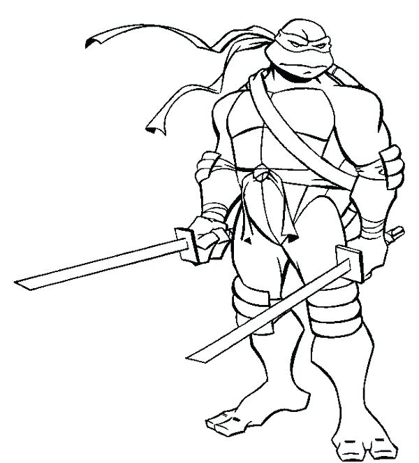 Printable Ninja Turtle Coloring Pages at GetDrawings | Free download