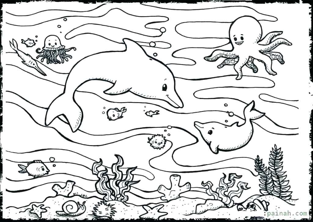 1024x728 Free Printable Ocean Coloring Pages
