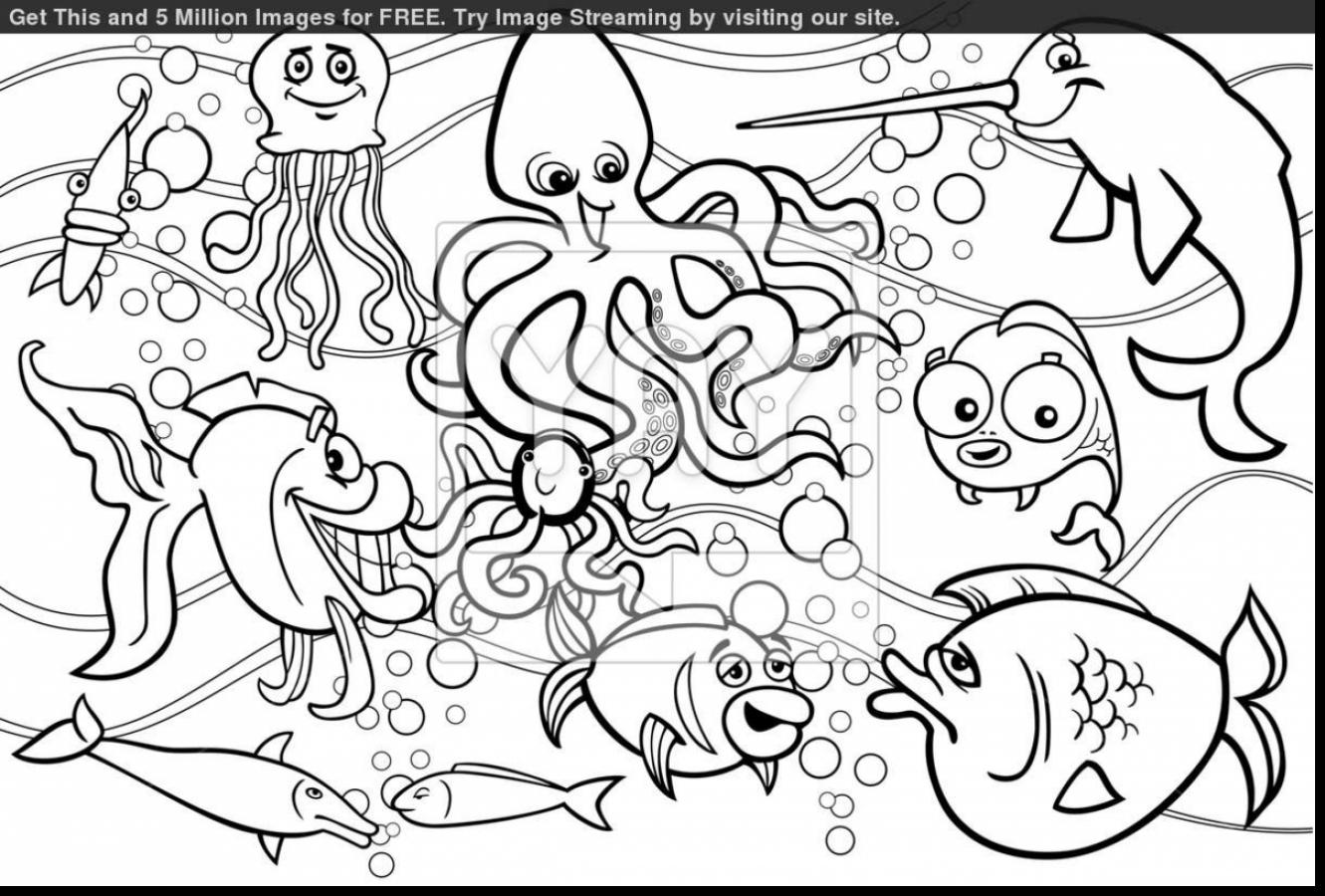1331x900 Cool Under The Sea Coloring Sheets And Pages